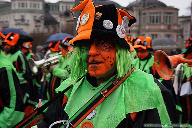 16 и 17 января 2015 года в Зальцбурге прошёл карнавальный фестиваль музыкантов "Guggenmusiker"