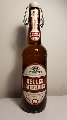 Wieninger Helles Lagerbier 5,2% производство Teisendorf, Bayern