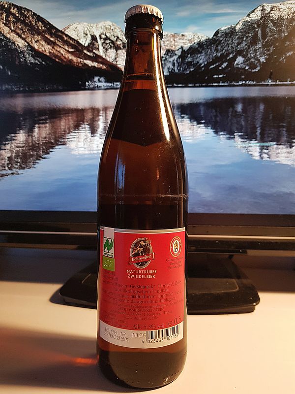 Баварское пиво - Heinz vom Stein der Wilde, Zwickelbier Naturtrüb 5,5% производство в Stein an der Traun, Bayern