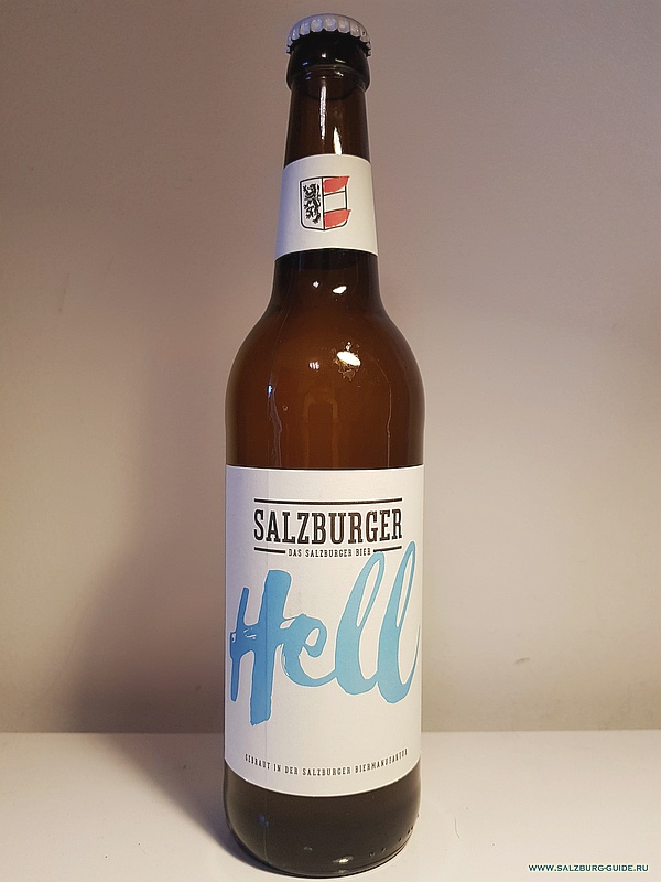 Salzburger Hell 4,9% производство в Die Weisse, Salzburg, Österreich