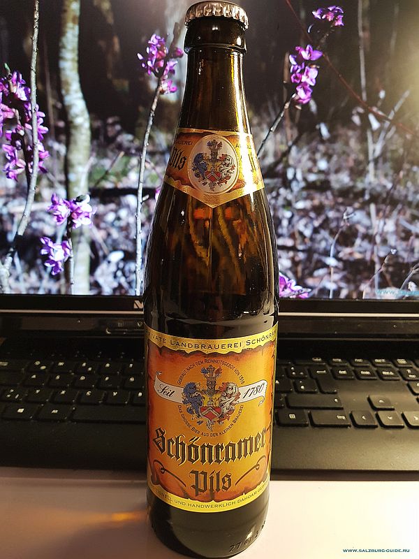 Баварское пиво - Schönramer Pils 5,0% (seit 1780) производство в Schönram, Bayern