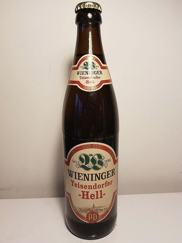 Баварское пиво - Wieninger Teisendorfer Hell 5% (seit 1666) производство Teisendorf, Bayern