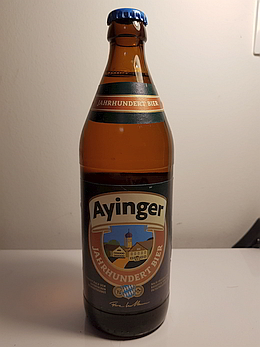 Ayinger Jahrhunderbier Export 5,5% (seit 1878) производство в Aying, Bayern