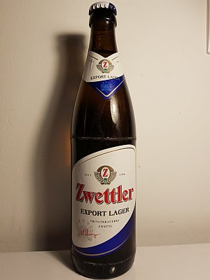 Zwettler Export Lager (seit 1708) 5%, Privatbrauerei Zwettl, Austria
