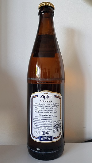 Zipfer Märzen 5% Brauerei Zipf seit 1858, Austria
