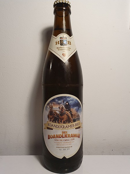 Hofbräuhaus Traunstein der Boandlkramer – Bier 5,3%, плотность 12,3%, Traunstein, Bayern 