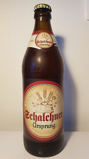 Schalchner Ursprung Weißbräu Schwendl (seit 1935) 5,8%, производство Tacherting, Bayern
