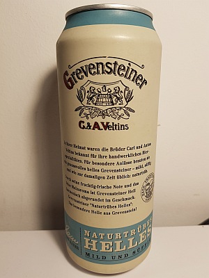 Grevensteiner C&A.Veltins, Naturtrüb, Hell 5,2% производство Meschede-Grevenstein, Deutschland