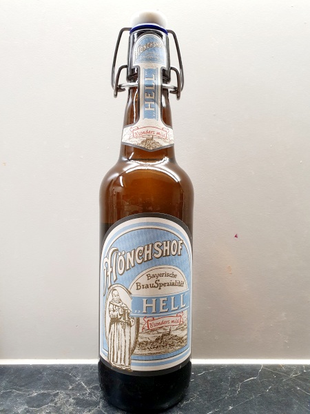 Mönchshof Hell 4,9% Kulmbacher Brauerei AG, Kulmbach, Bayern, Deutschland